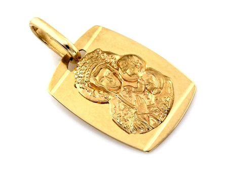 Złoty medalik zawieszka złota do łańcuszka