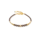 Bransoletka Shimmering Princess Pearls złoto-brązowa