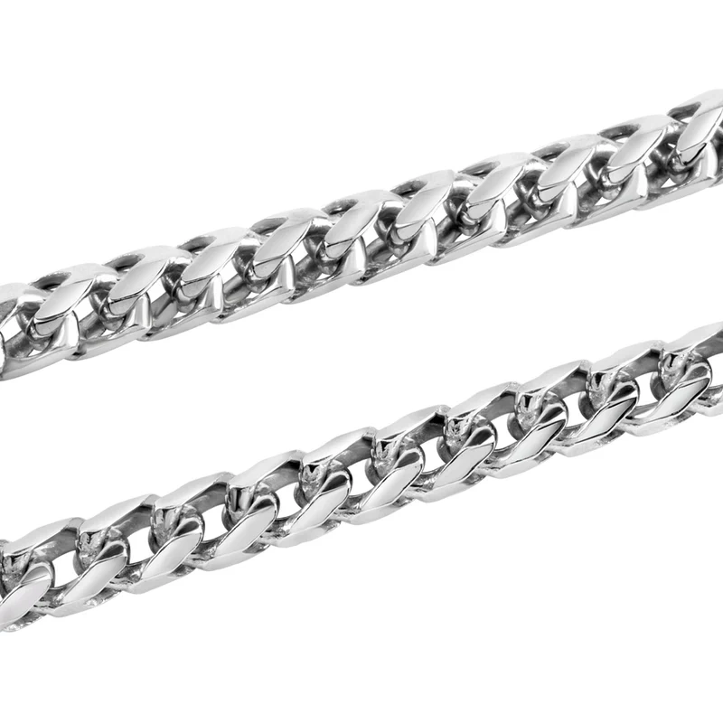 Bransoletka srebrna łańcuszkowa