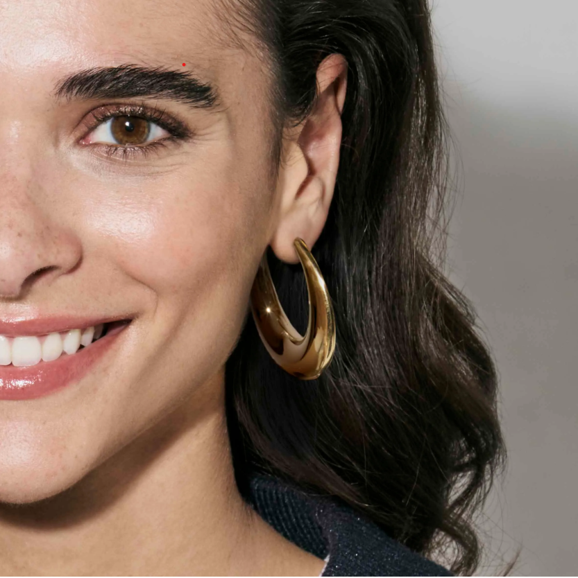 Kolczyki Nomination Ecclettica stal pozłacana