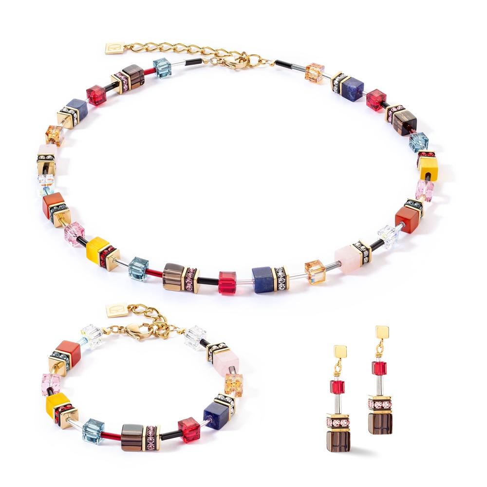 Naszyjnik Coeur de Lion GeoCUBE Iconic Precious necklace energy