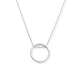 Naszyjnik srebrny z kółkiem 