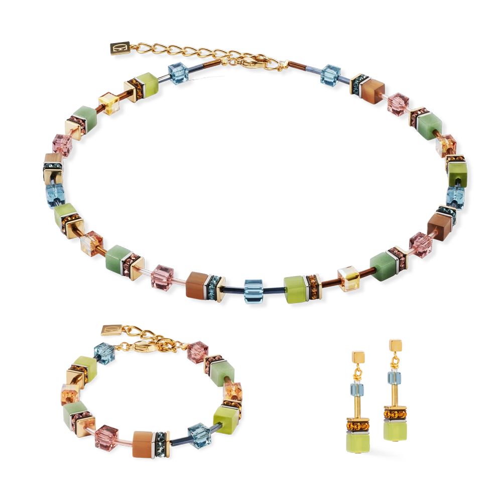 Bransoletka GeoCUBE® Iconic Forest dwukolorowa