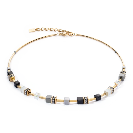 Naszyjnik GeoCUBE® Iconic Lite w kolorze czarnym