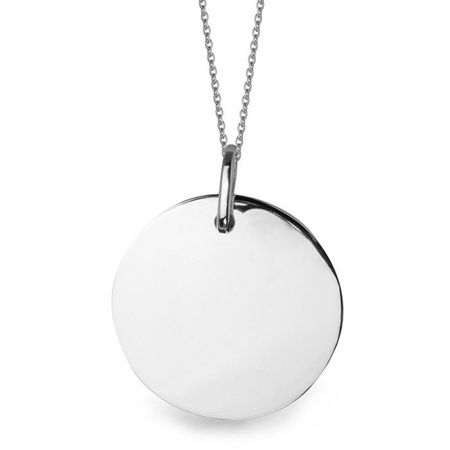 Zawieszka srebrna kółko