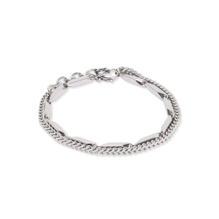 Bransoletka Twisted Layers stal