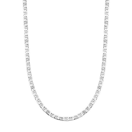 Łańcuszek srebrny rodowany splot gucci 55 cm