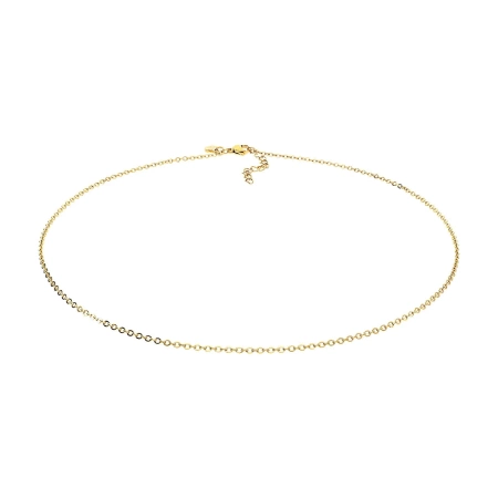 Łańcuszek Qudo Basic 45cm stal pozłacana