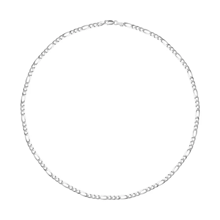 Łańcuszek srebrny figaro