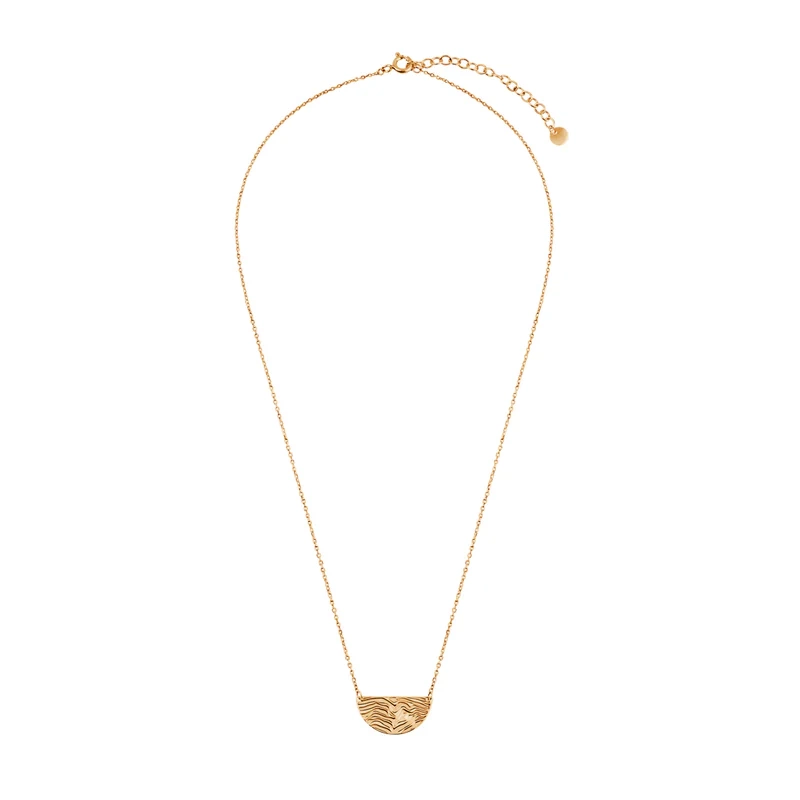 Naszyjnik pozłacany z zawieszką