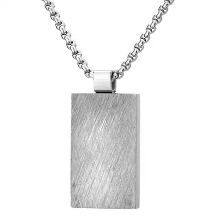Naszyjnik męski stal szlachetna