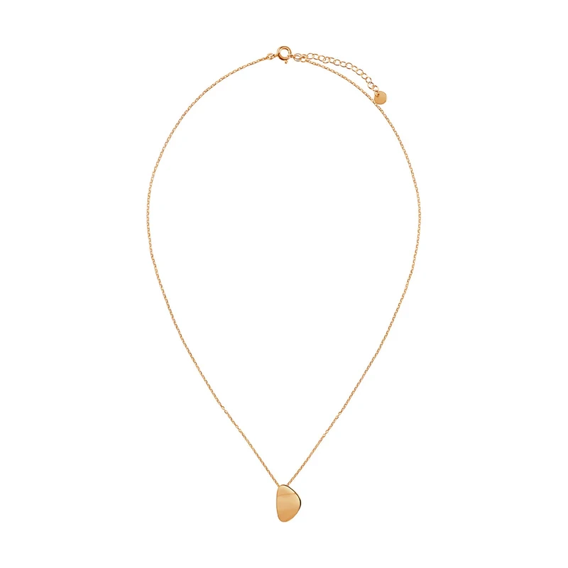 Naszyjnik pozłacany z zawieszką