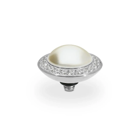 Element top wkręcany Qudo Tondo Deluxe13mm Cream Pearl