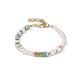 Bransoletka Precious Fusion Offset złoto-zielone