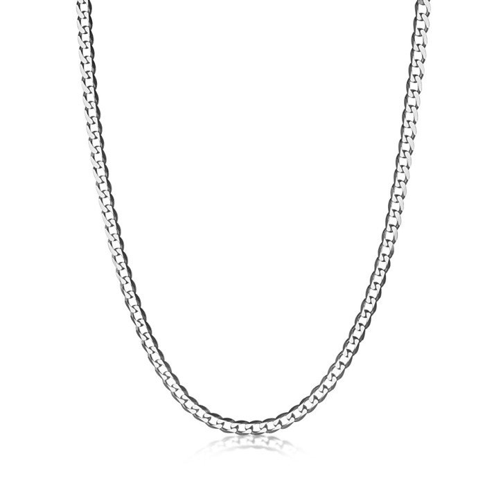 Srebrny łańcuszek pancerka srebrna męska 60 cm