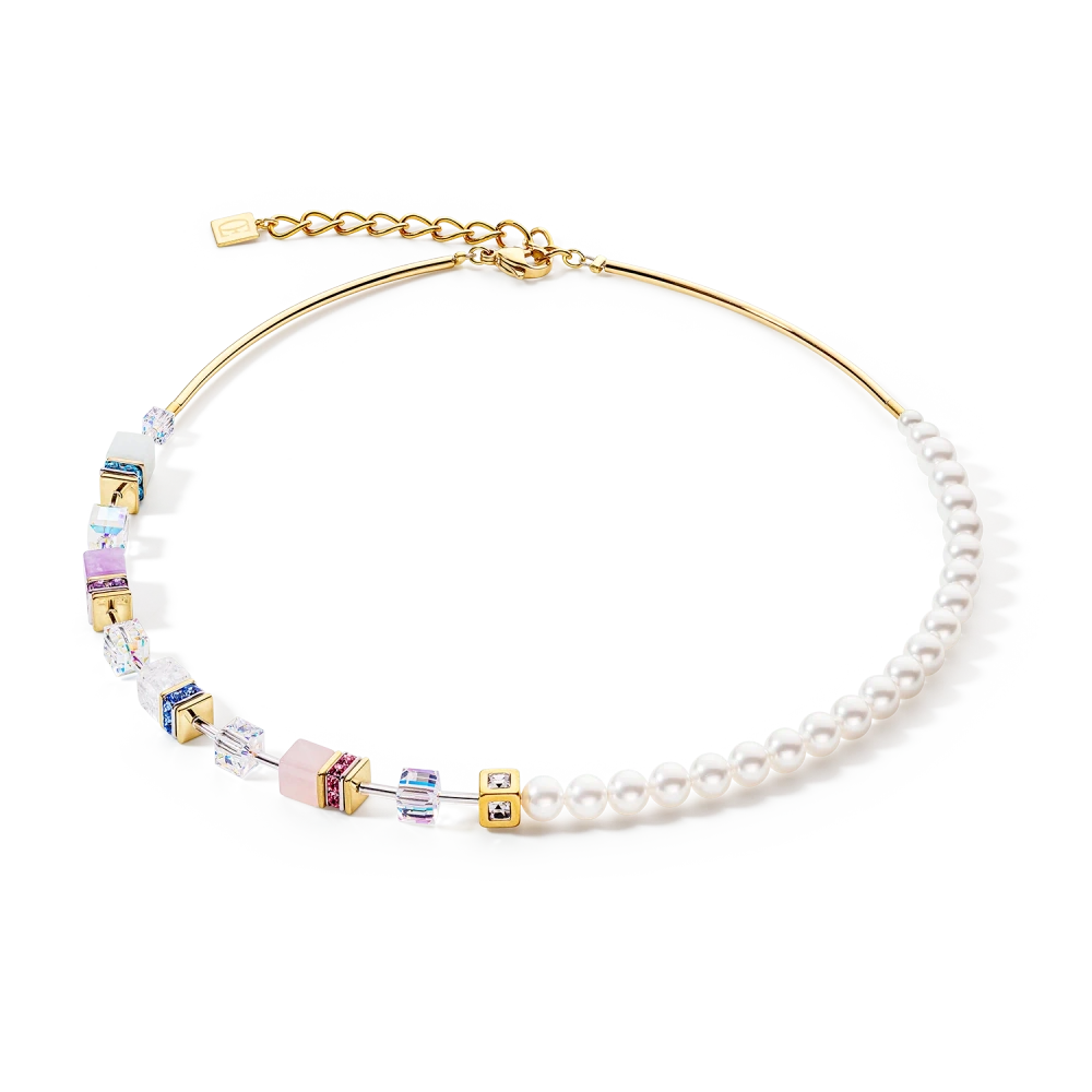 Naszyjnik Precious Fusion Pearls multicolour pastel