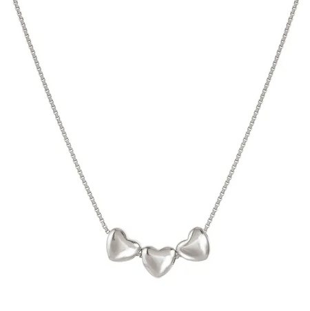 NOMINATION Armonica Naszyjnik srebrny trzy serca