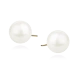 Kolczyki pozłacane perełki 6 mm
