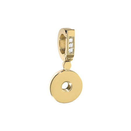 Zawieszka Qudo Mirano Deluxe baza stal pozłacana