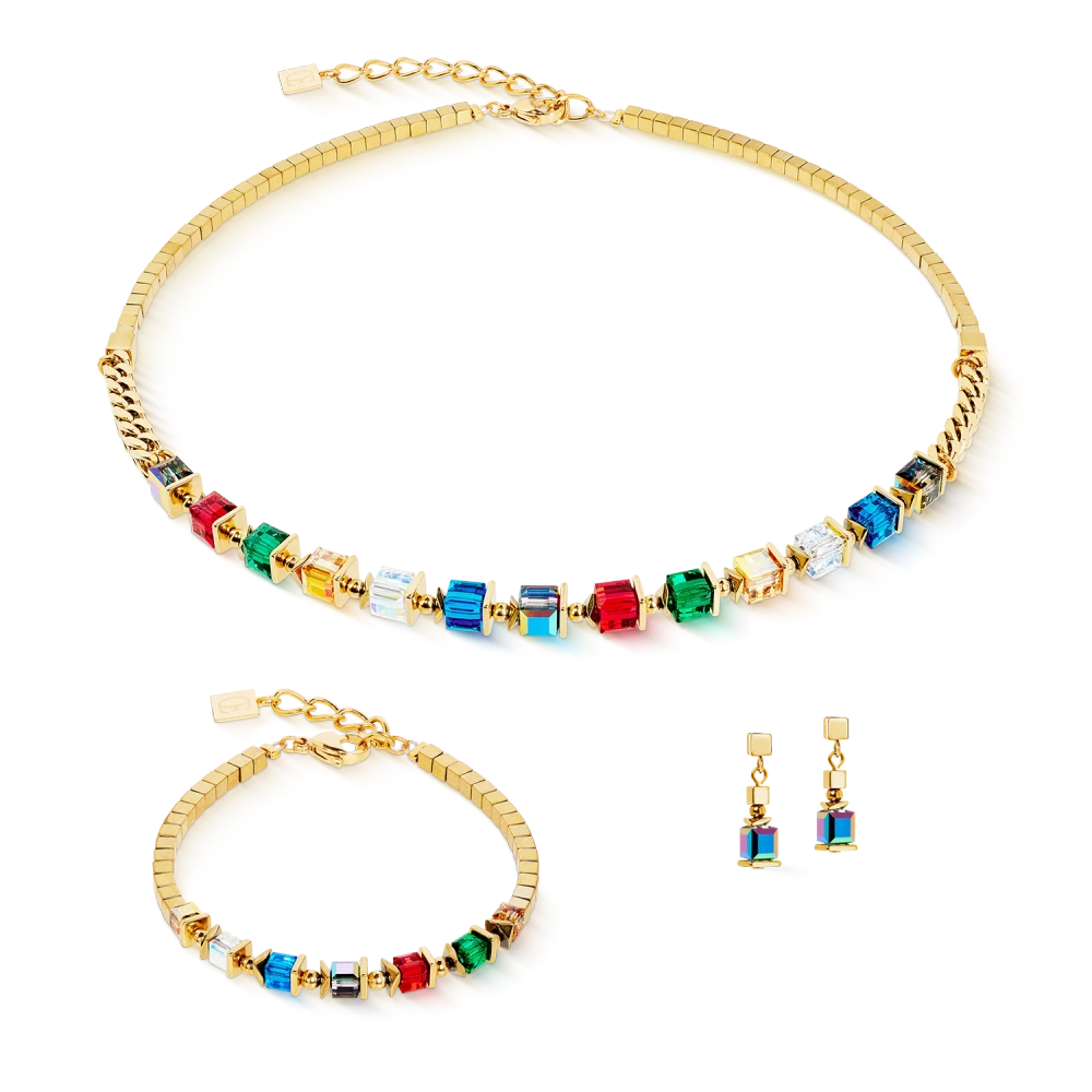 Bransoletka Sparkling Cubes Fusion Chain multikolor