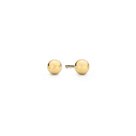 Kolczyki kulki super lekkie 4mm
