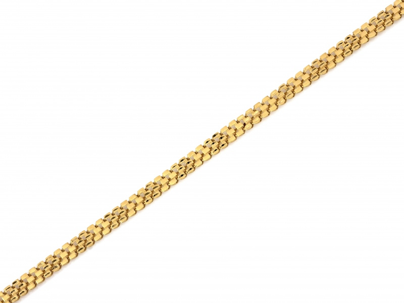 Bransoletka złota taśma