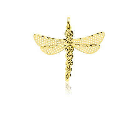 Zawieszka złota ważka