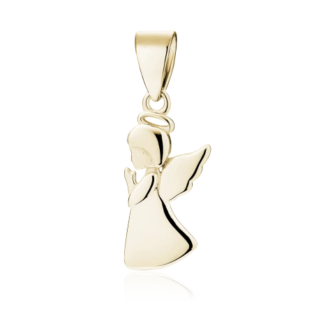 Zawieszka pozłacana aniołek