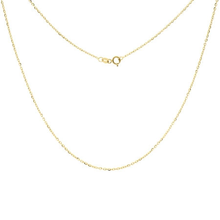 Złoty łańcuszek ankier złoto 585 50cm