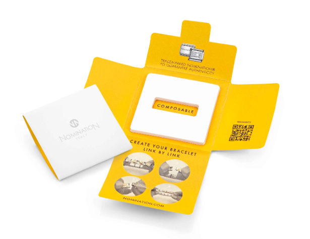Element link do bransoletek Nomination Composable Stal + Srebro 925 Sunflower 