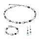 Bransoletka GeoCUBE® Iconic Ice Serenity srebrna