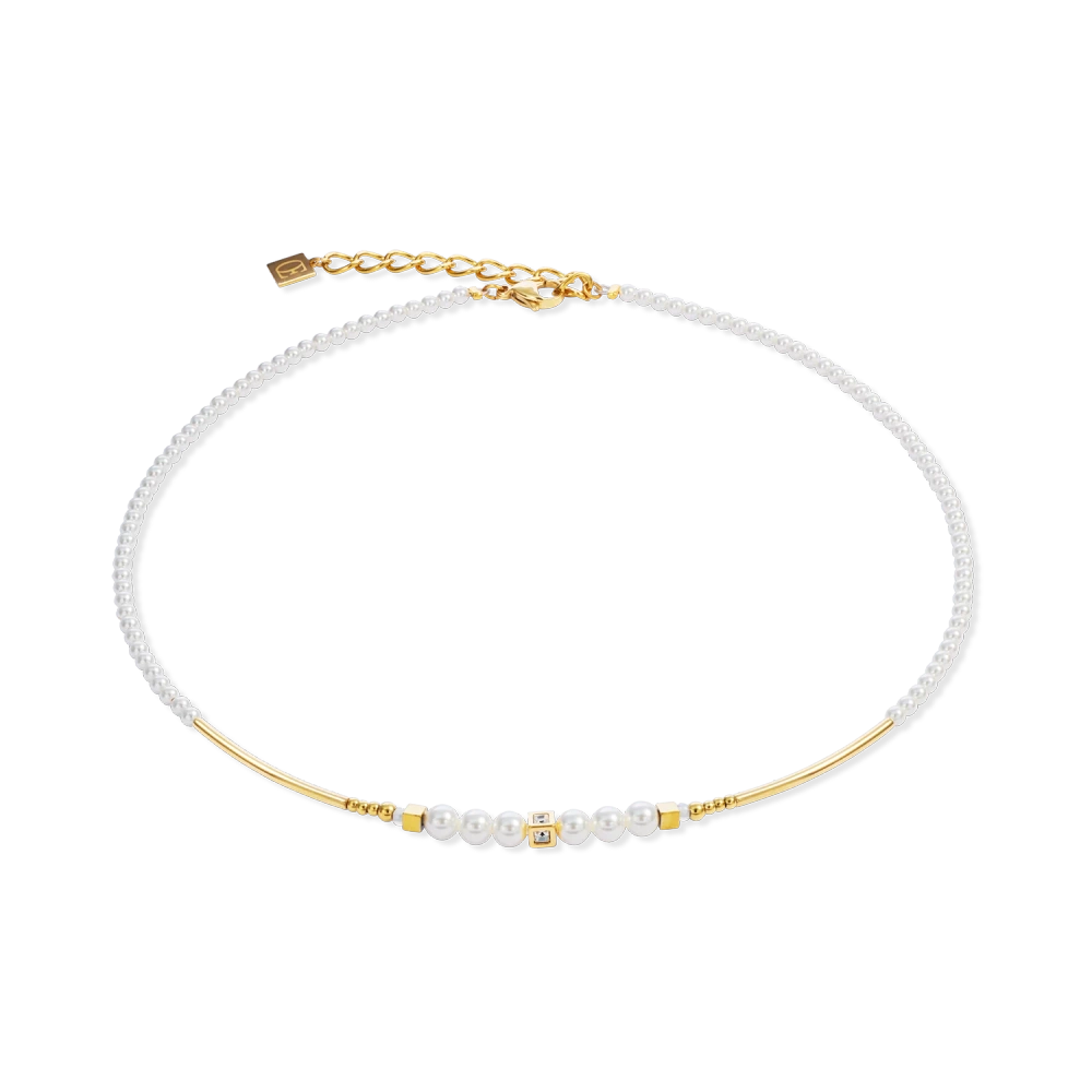 Naszyjnik Shimmering Princess Pearls złoto-biała