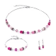 Bransoletka GeoCUBE® Iconic Lite w kolorze magenty