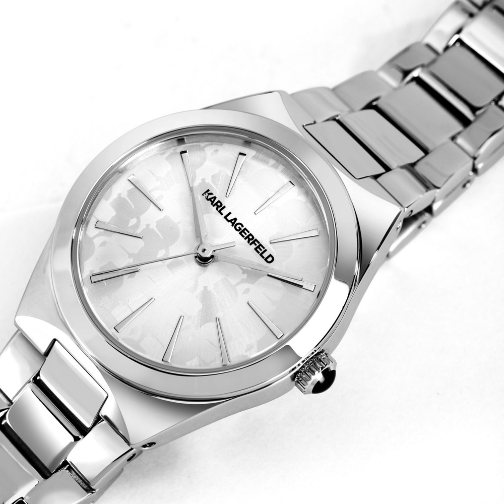 Zegarek damski Karl Lagerfeld stal szlachetna