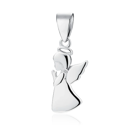 Zawieszka srebrna aniołek