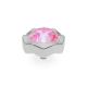 Element top wkręcany Qudo Nemoli 13mm Lotus Pink Delite stal 