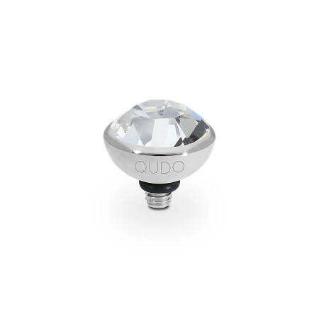 Element top wkręcany Qudo Bottone 10mm Crystal
