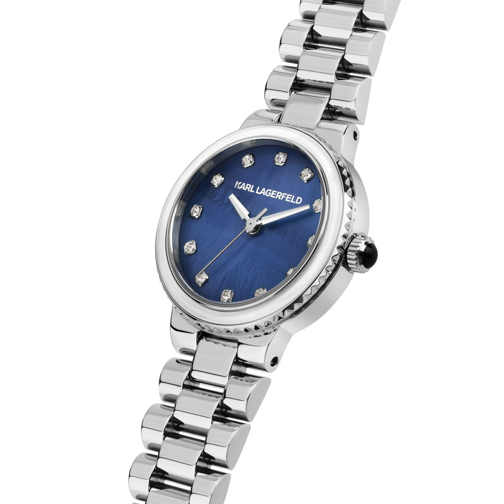 Zegarek damski Karl Lagerfeld stal szlachetna