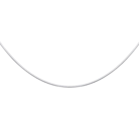 Łańcuszek srebrny linka żyłka