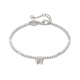 Bransoletka srebrna Nomination Petit Sparkle tennis motyl