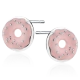 Kolczyki srebrne emaliowane donuty