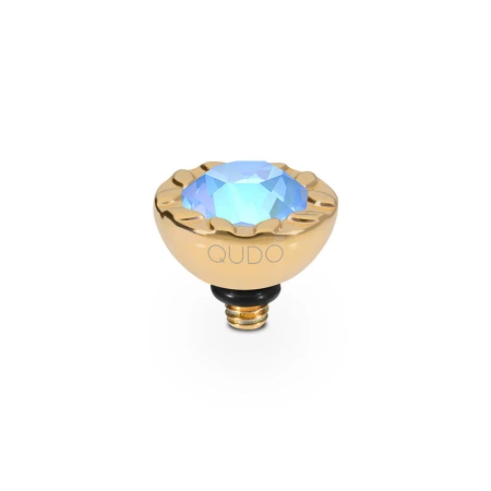 Element top wkręcany Qudo Melara 10mm Ocean Delite stal pozłacana