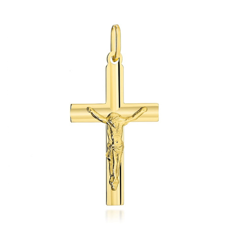 Krzyżyk złoty z Jezusem