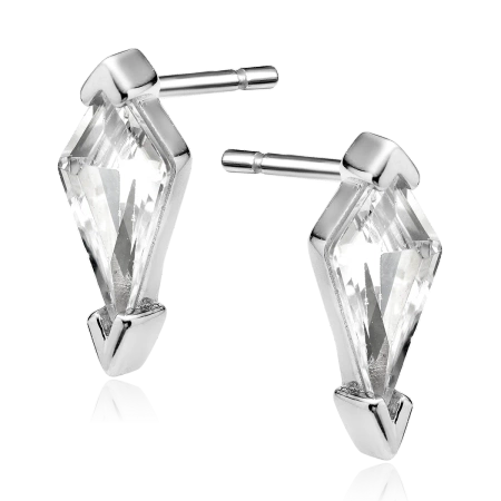 Kolczyki sztyfty z cyrkoniami