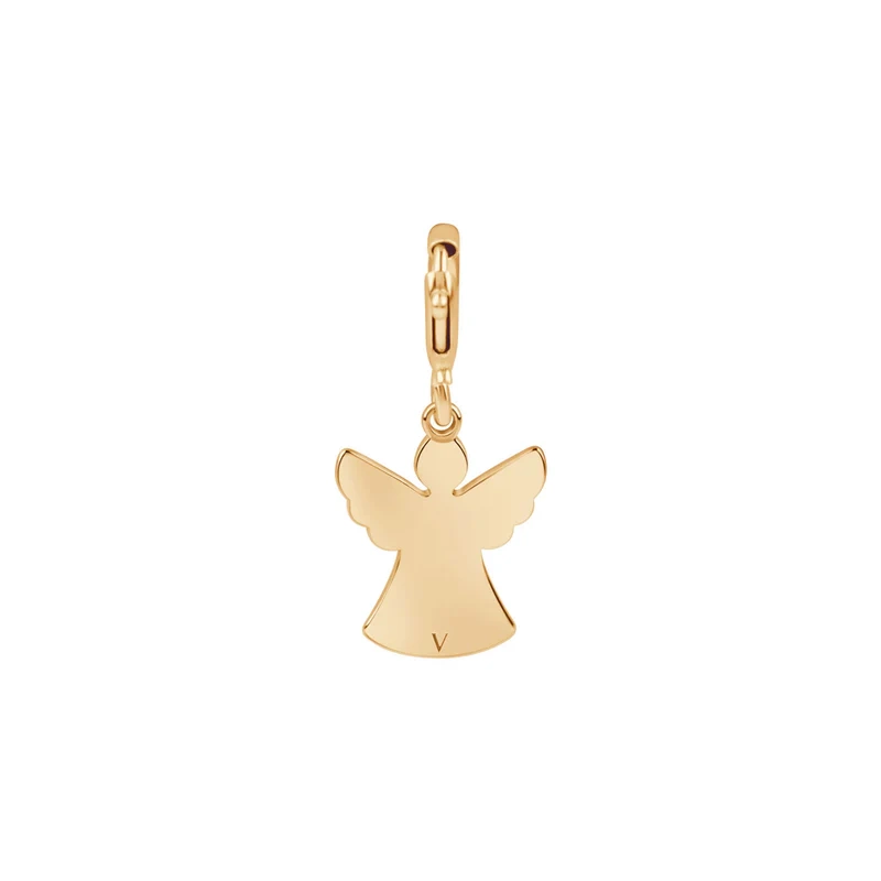 Zawieszka pozłacana do bransoletek aniołek