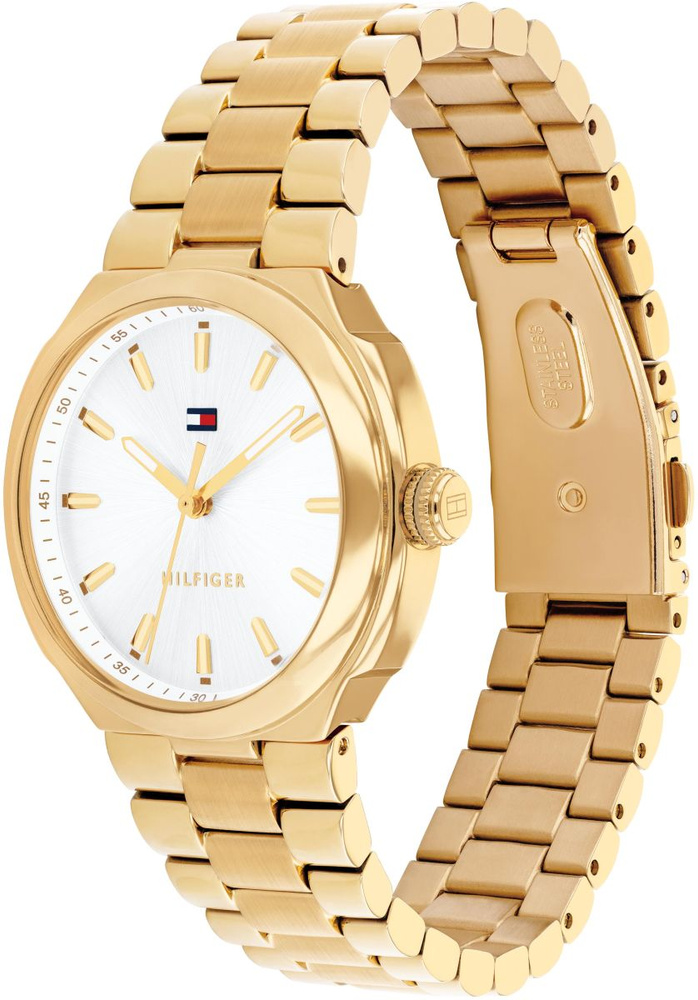 Zegarek damski Tommy Hilfiger pozłacany