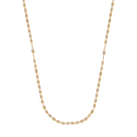 Naszyjnik pozłacany długi