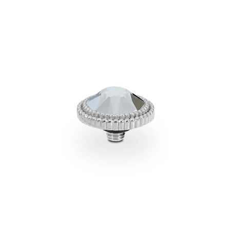 Element top wkręcany Qudo Fabero Flat 10mm Crystal