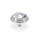 Element top wkręcany Qudo Oroli 13mm Crystal stal