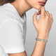 Element link do bransoletek Nomination Composable Stal + Złoto 18k smoczek